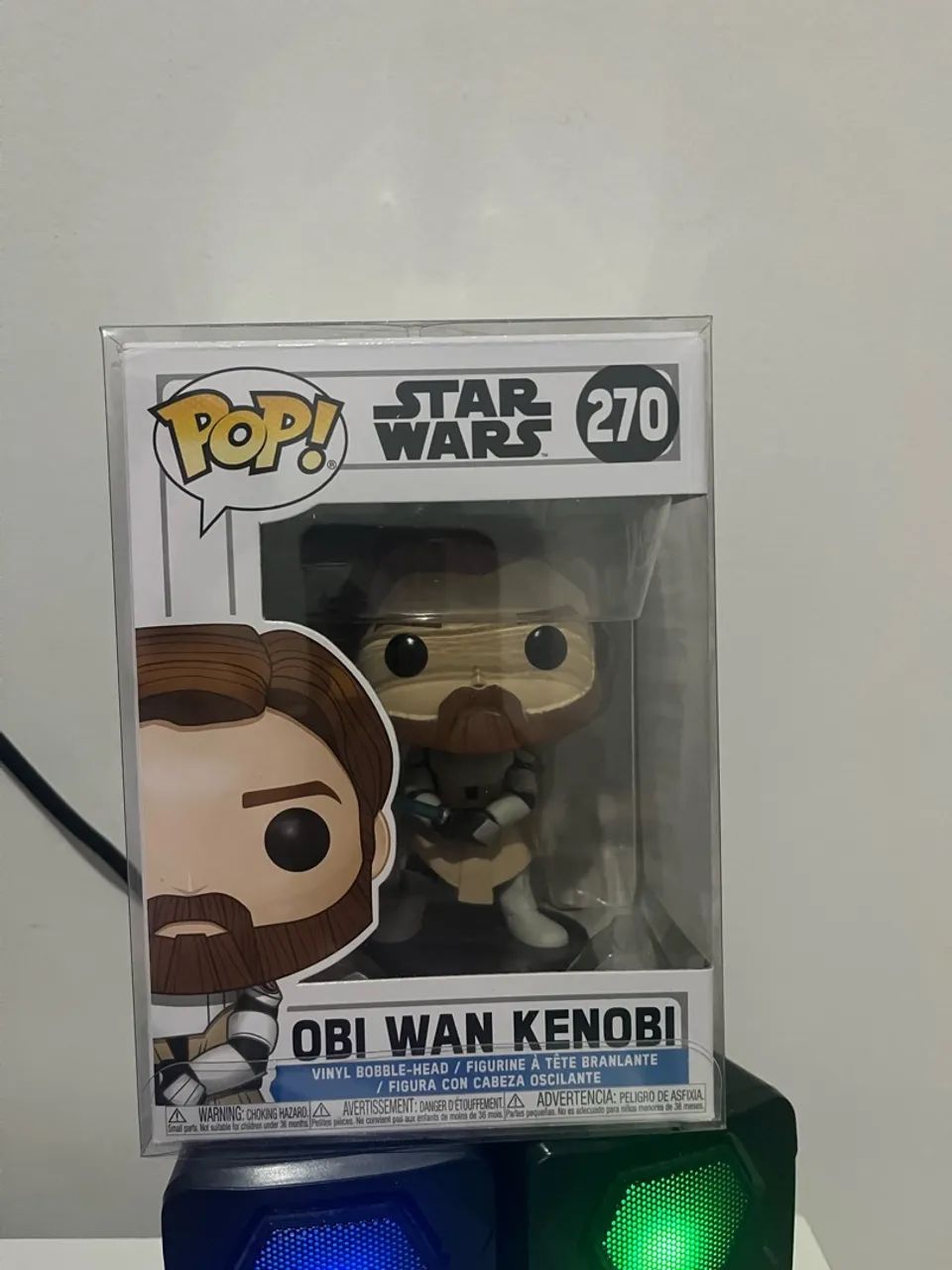 Funko pop star wars obi wan kenobi 270 com case protetora 