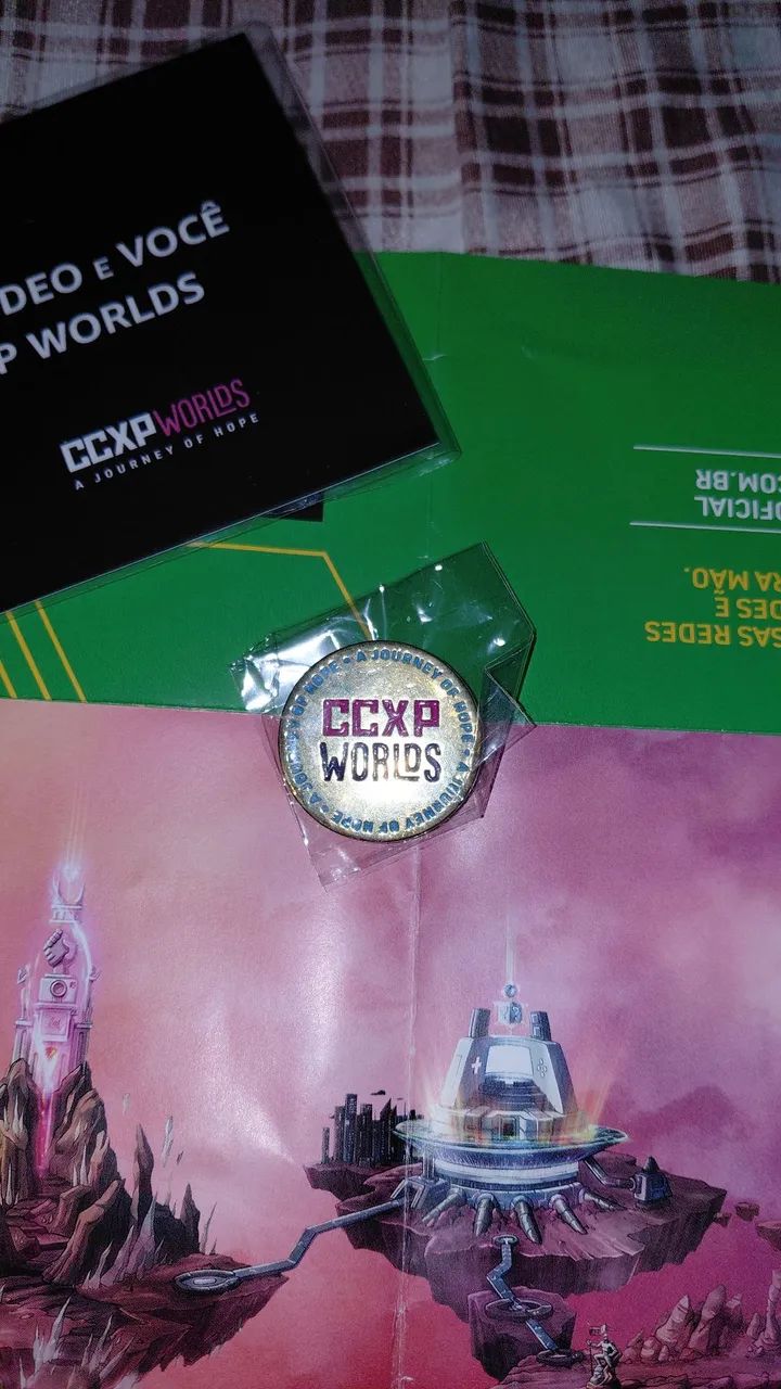Kit Colecionável CCXP Worlds & Amazon Prime Video - Raro - Foto 4