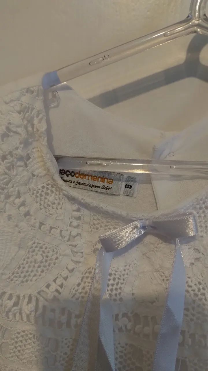Vestido Batizado com Renascença  - Foto 5