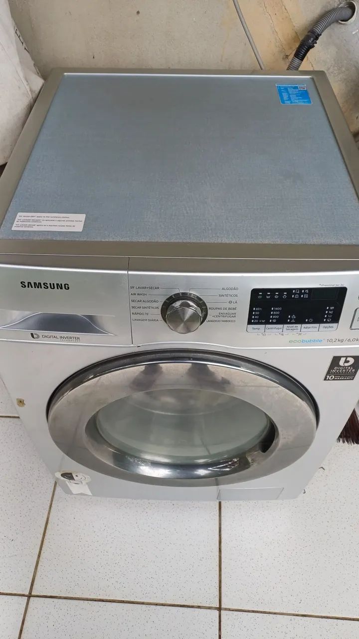 Lava e Seca Samsung EcoBubble 10kg - Foto 2