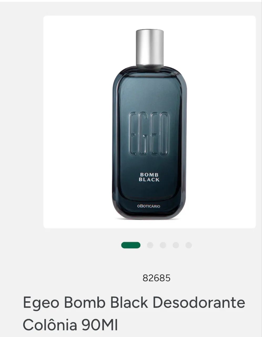 Perfume egeo bomb black - Foto 3