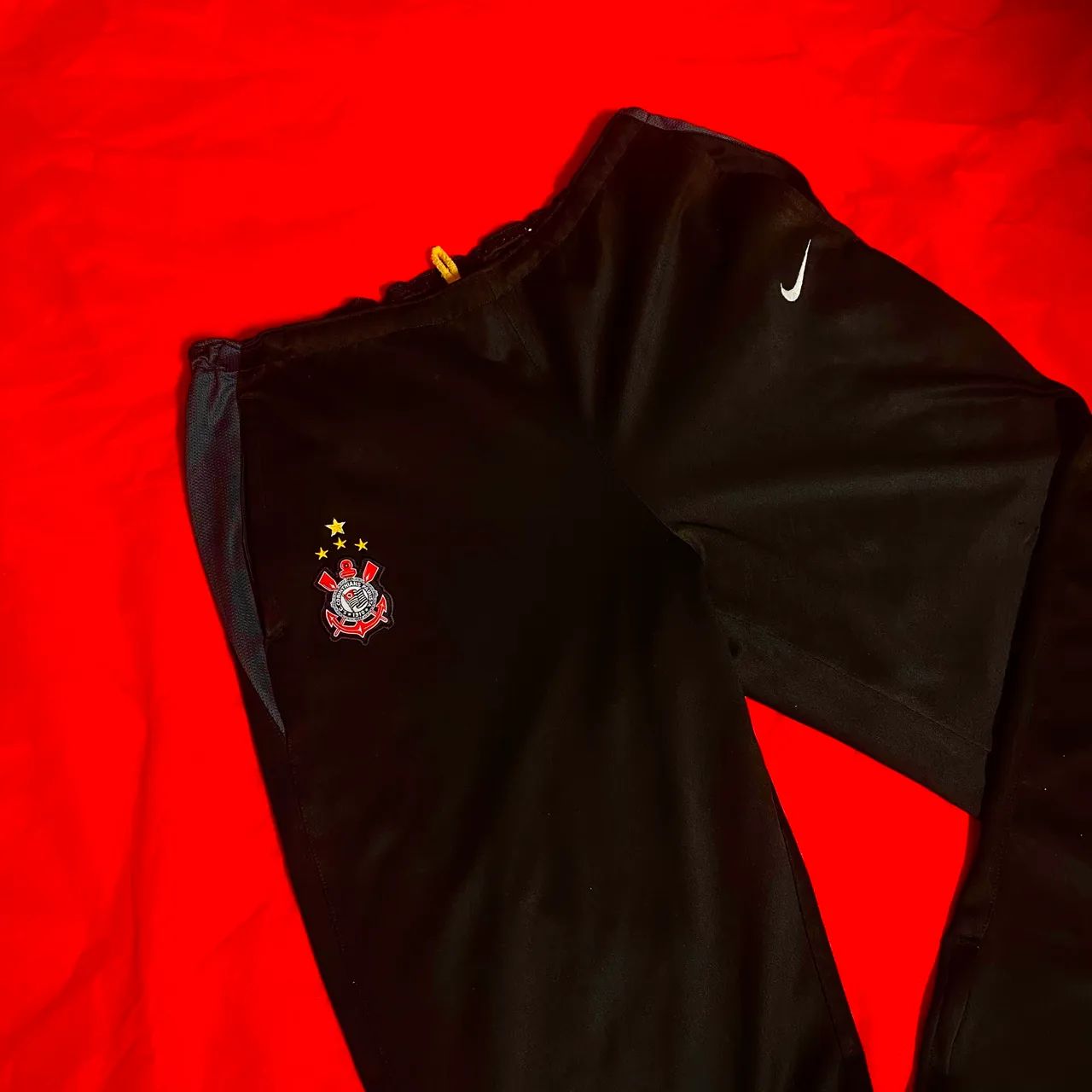 Calça Nike Corinthians 2003 Preta ORIGINAL  - Foto 2