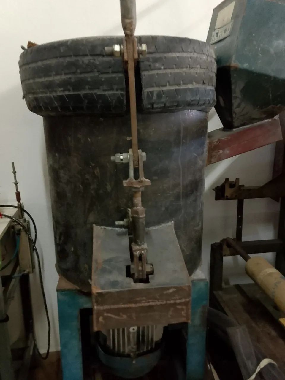 Aglutinador para aquecer matéria prima (grão de polietileno alta e baixa densidade)