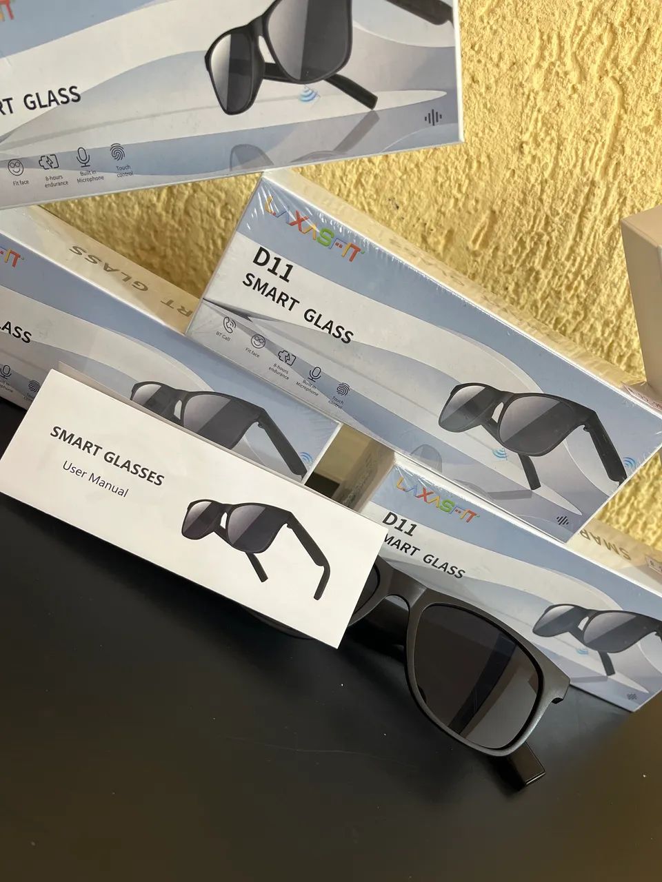 Óculos Inteligente Bluetooth D11 Smart Glasses | Atenda Chamadas e Ouça Música - Foto 3