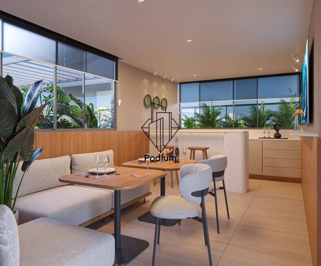 Apartamento com sala com varanda com excelente localização proximo ao Parque Parahyba 3 Ae - Foto 4