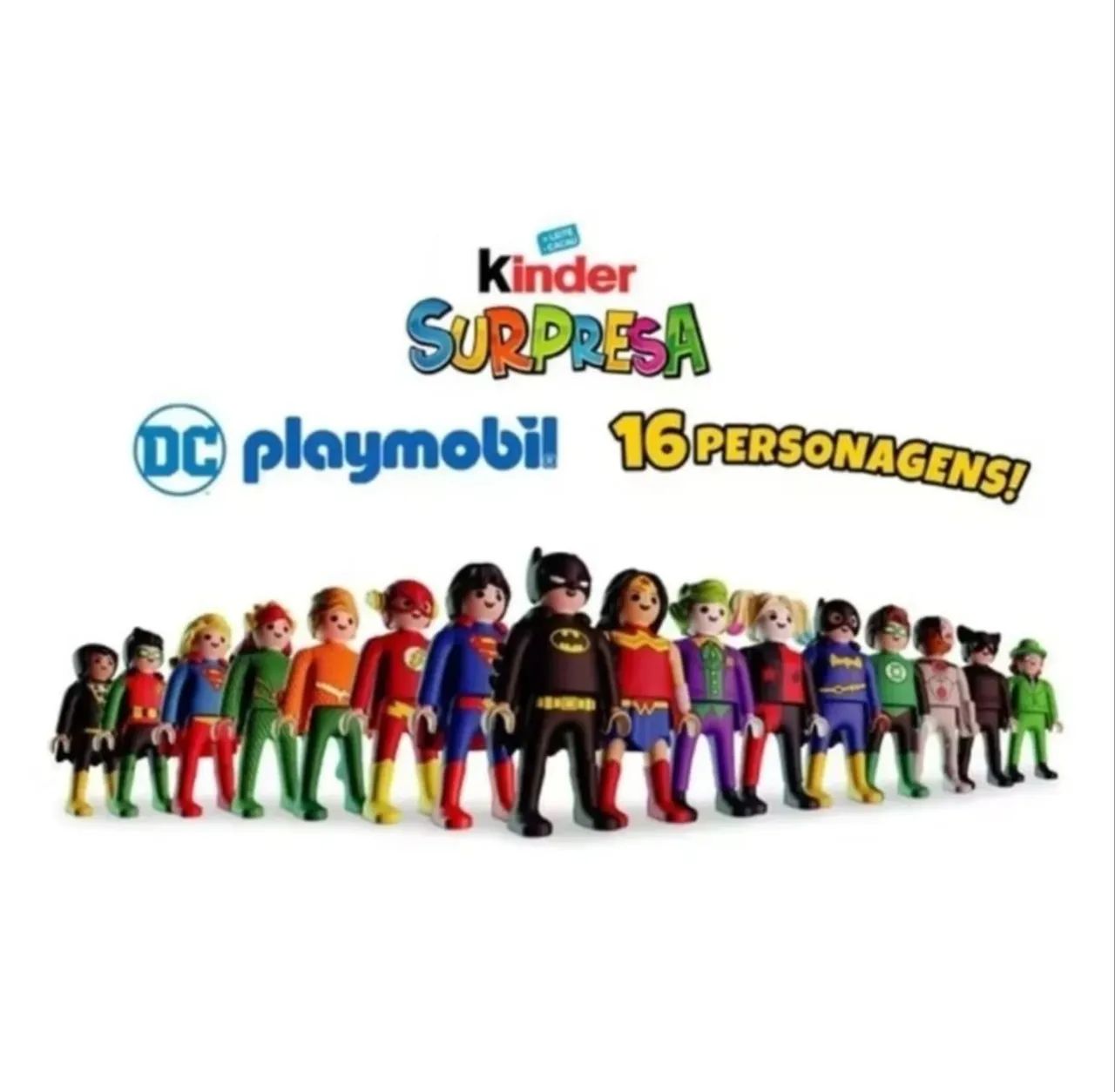 Coringa Playmobil Dc Comics Kinder Ovo - Ferrero - Foto 2