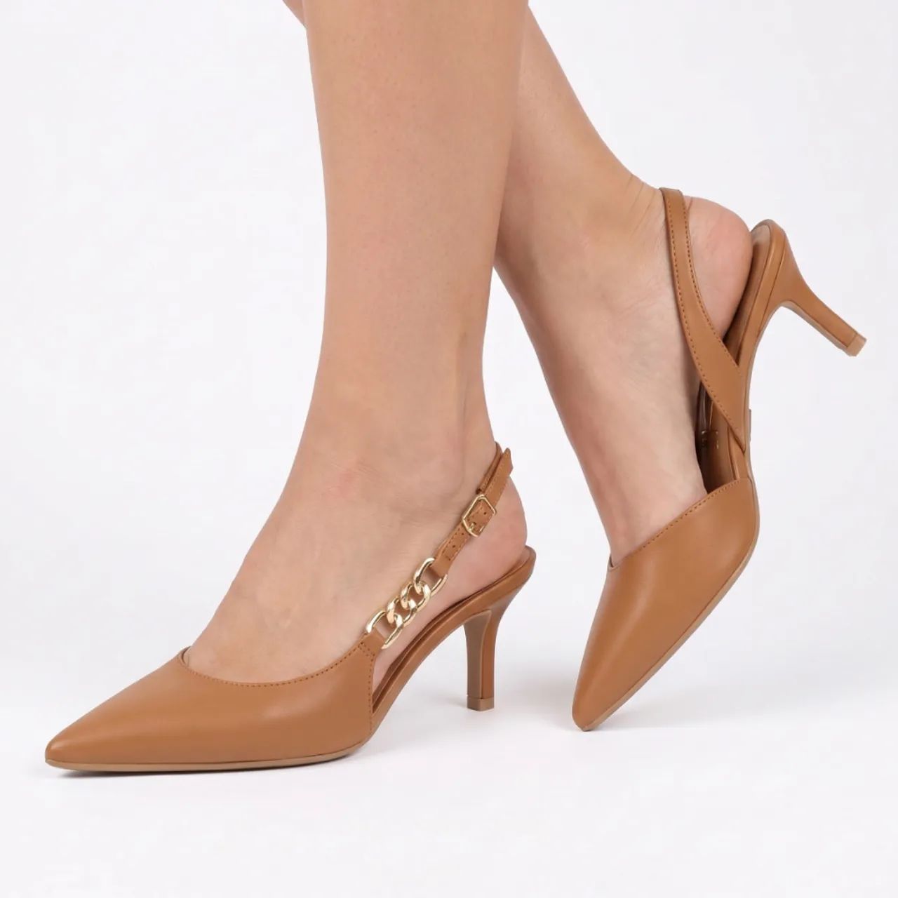 Dê uma olhada em Scarpin Feminino Vizzano Casual  - Foto 5