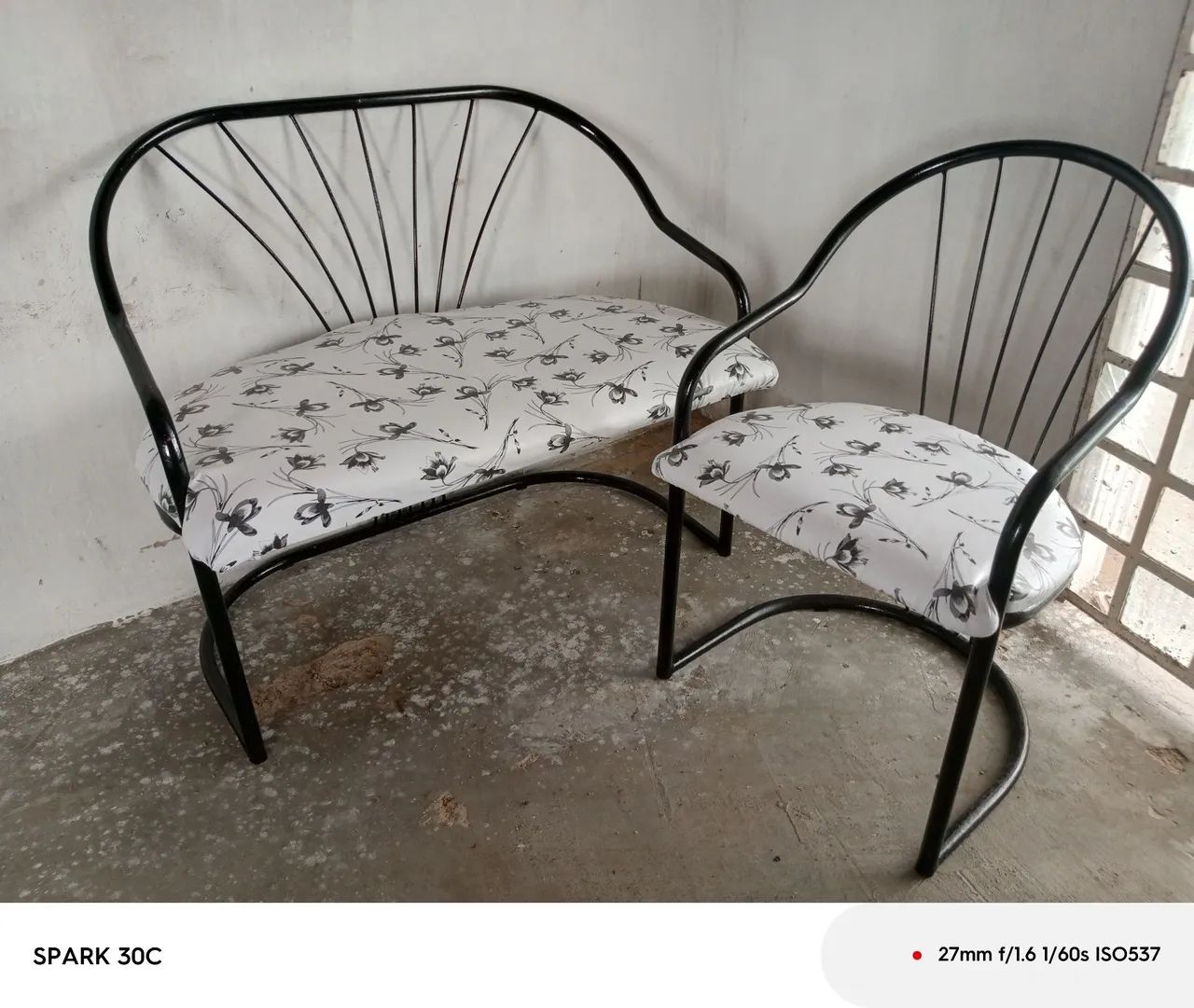 Sofá pequeno de um e dois lugares  - Foto 5