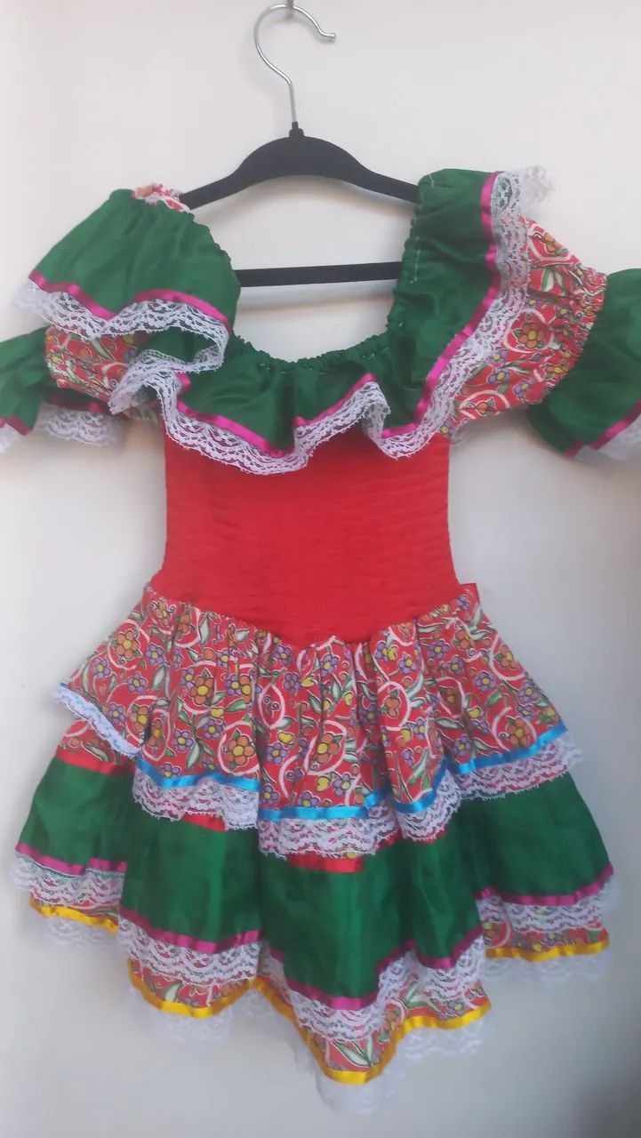 Vestido junino infantil  - Foto 2