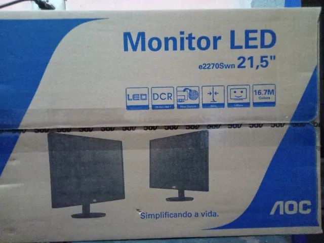 Monitor LED 21,5 polegadas - Foto 2