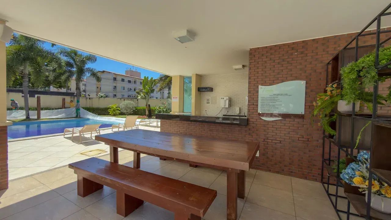 Apartamento 3 quartos com suíte, planejados, varanda e lazer completo na Maraponga - Foto 5
