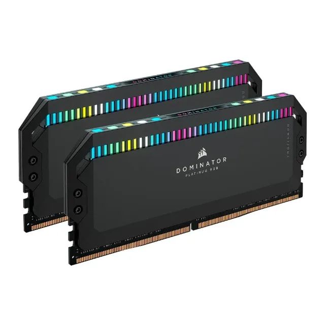 Memória Corsair Dominator Platinum RGB 64GB(2x32GB) DDR5 6000Mhz CMT64GX5M2B6000C40 - Foto 3