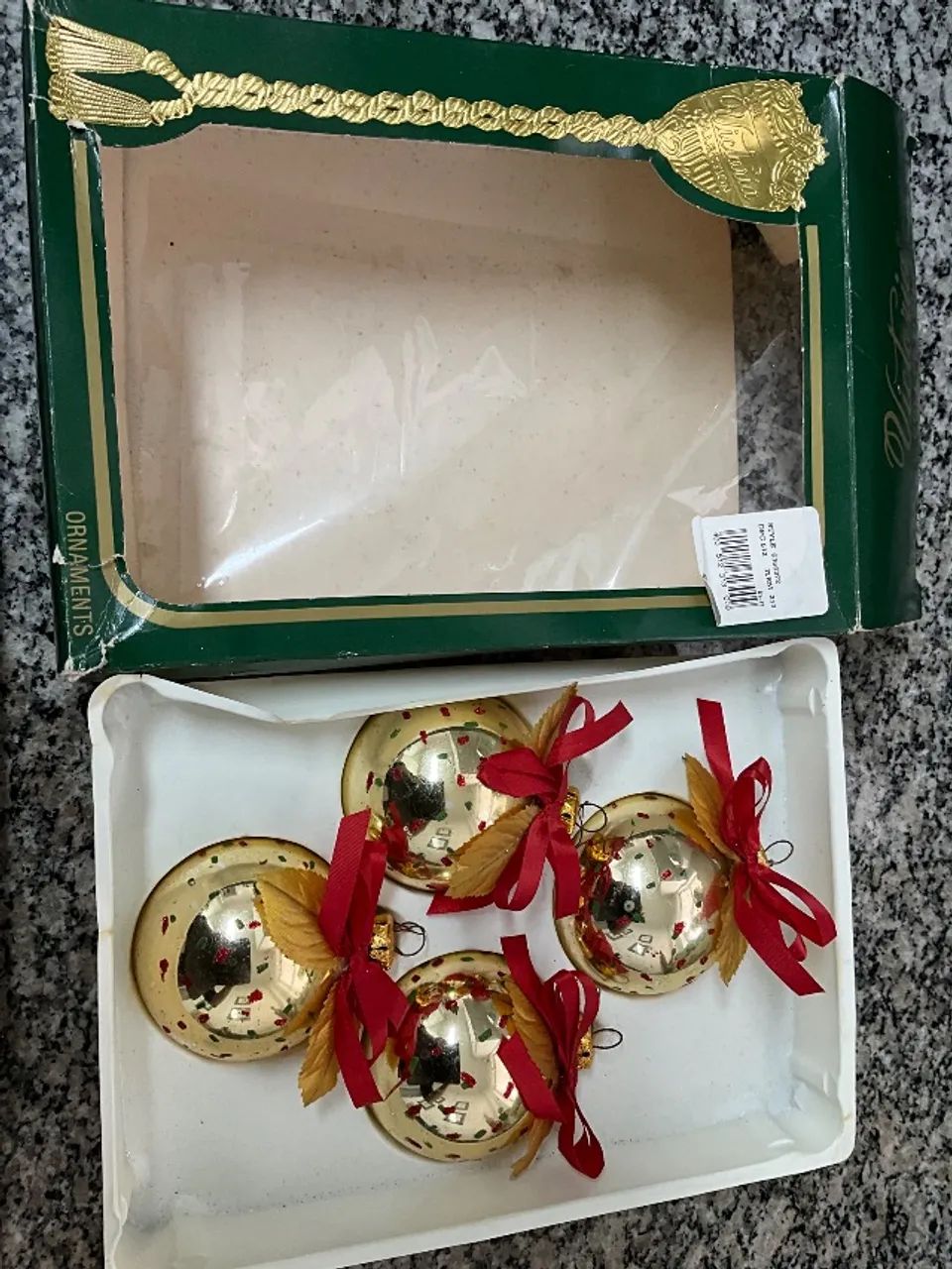 Bolas de vidro de Árvore de Natal - Foto 3