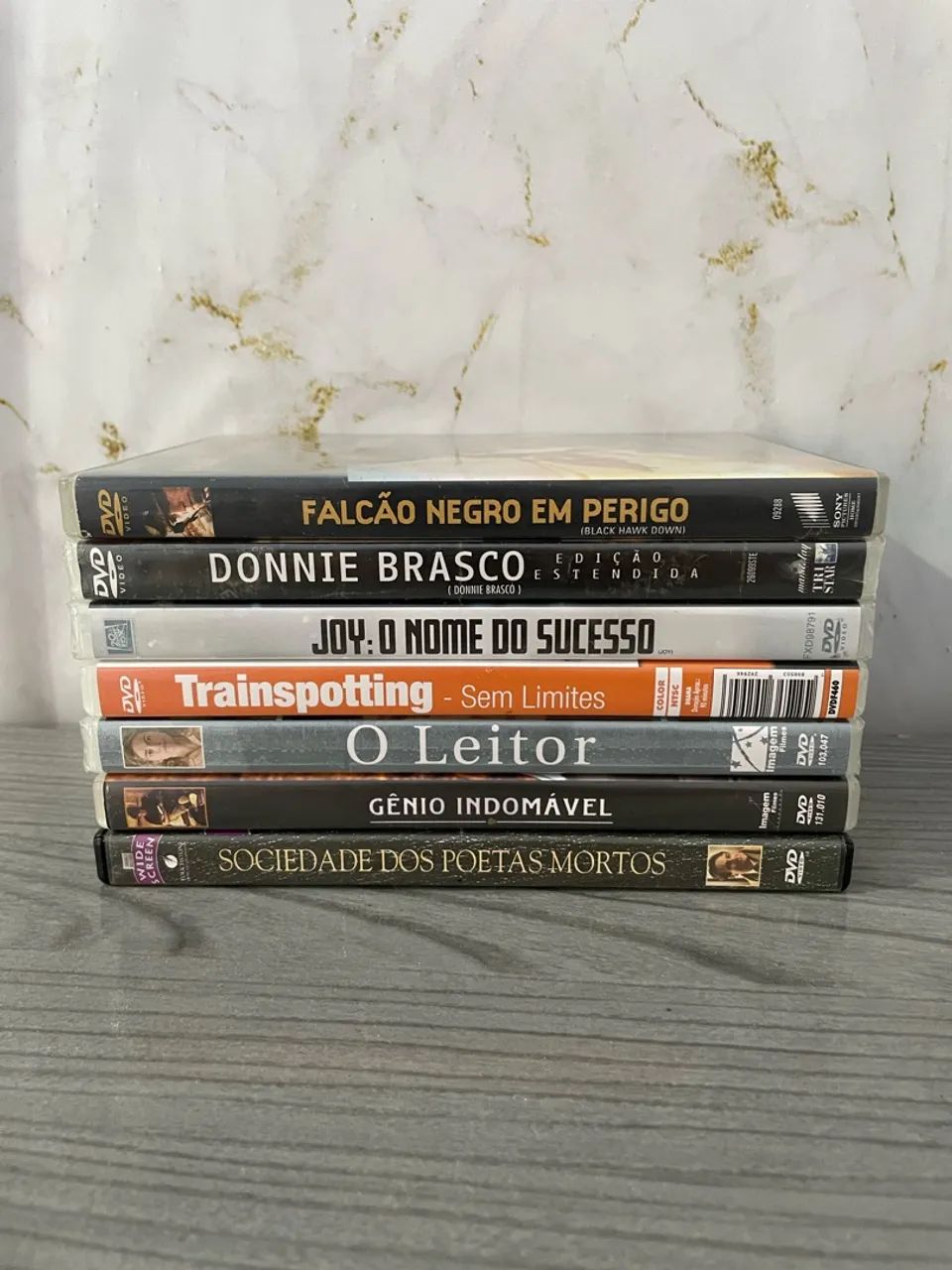 Lote de DVDs