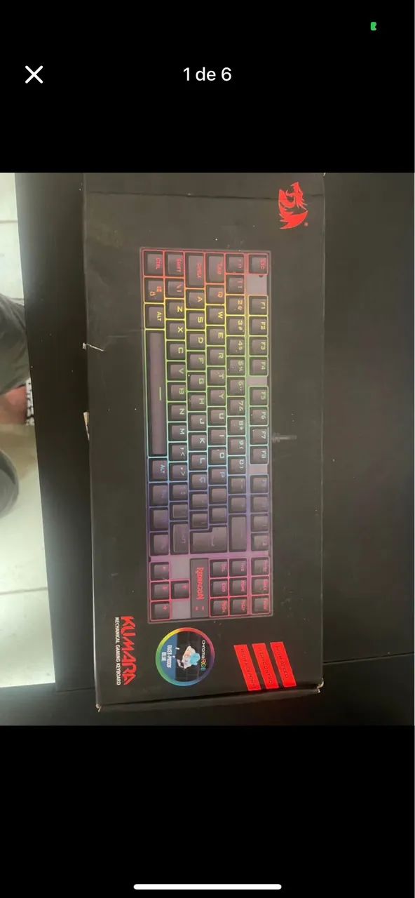 Teclado Mecânico Redragon Kumara - Foto 4
