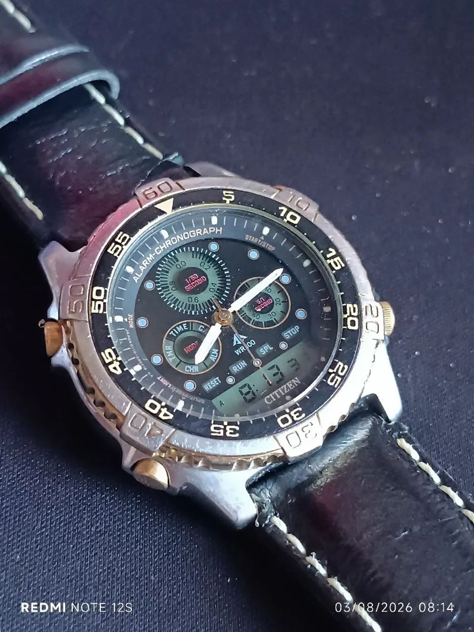 Relógio Citizen C116 anos 80 