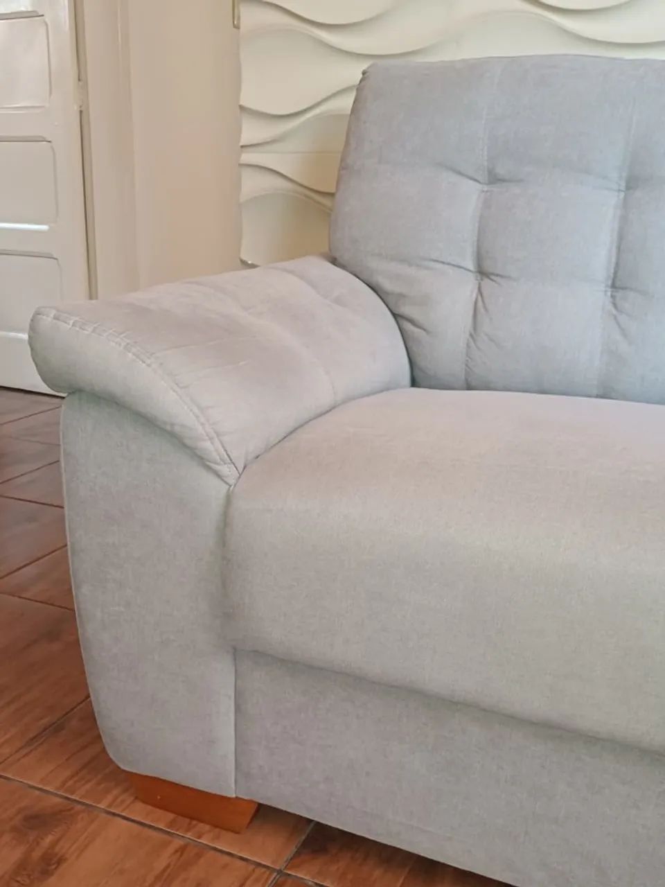 Conjunto de sofá cinza - Foto 3