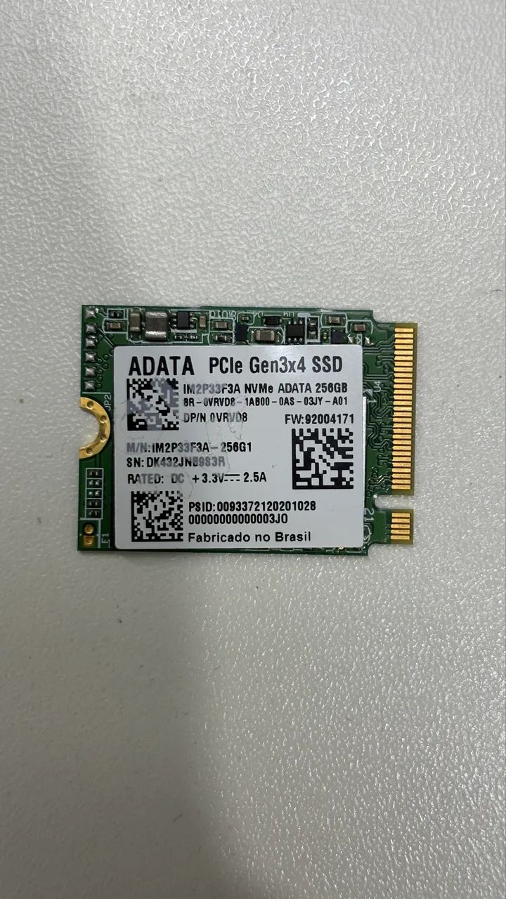 ADATA PCIe SSD - 256GB
