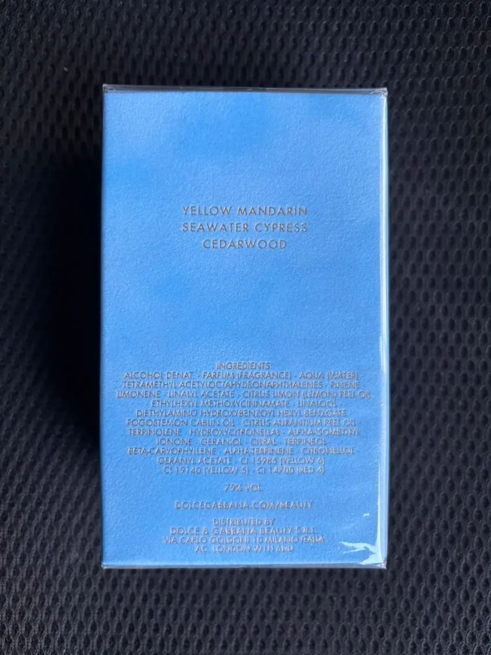 Dolce gabbana light blue edp masculino 100ml (lançamento 2026) - Foto 3
