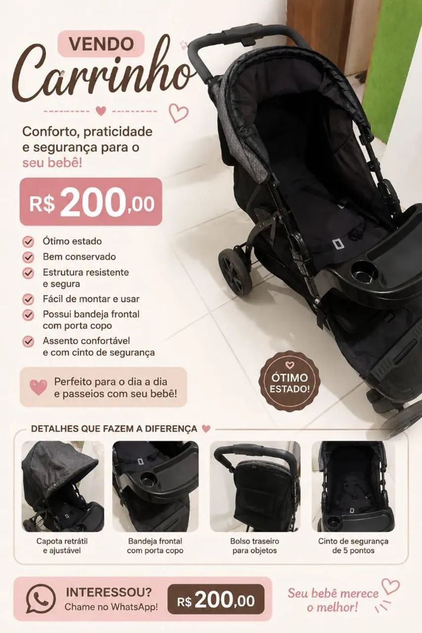 Carrinho de bebê 