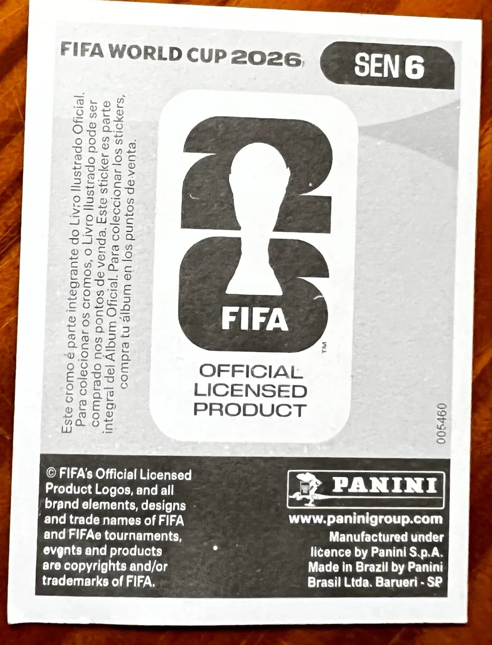 Figurinha da copa SEN 6 ?  - Foto 2