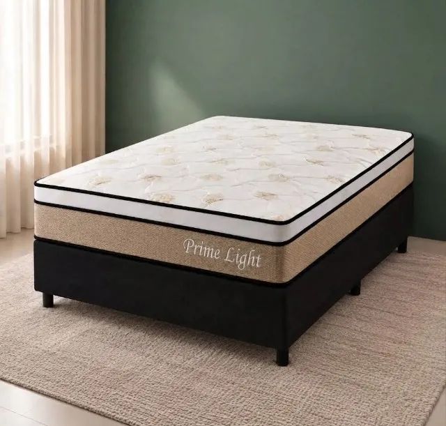 Conjunto Base e Colchão D28 Casal EM ESTOQUE