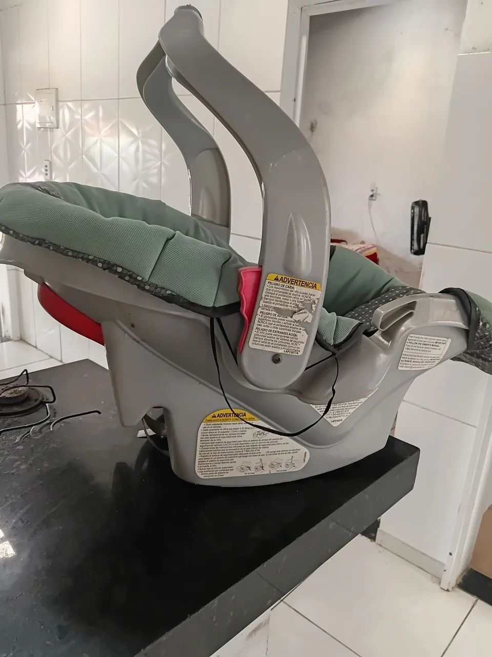 bebê conforto infantil marca graco  - Foto 2