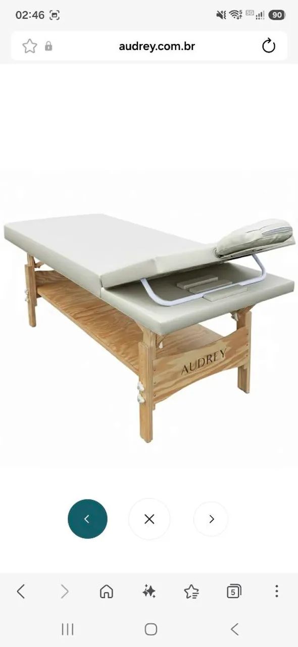 Maca de massagem fixa Audrey - Foto 2