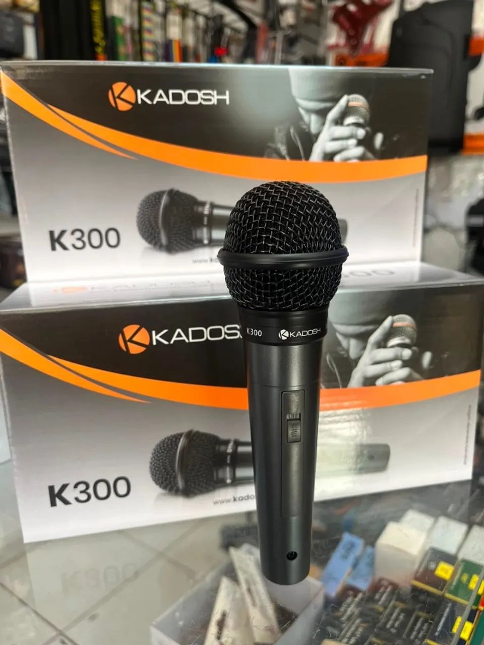Microfone com Fio Kadosh K300 - Foto 2