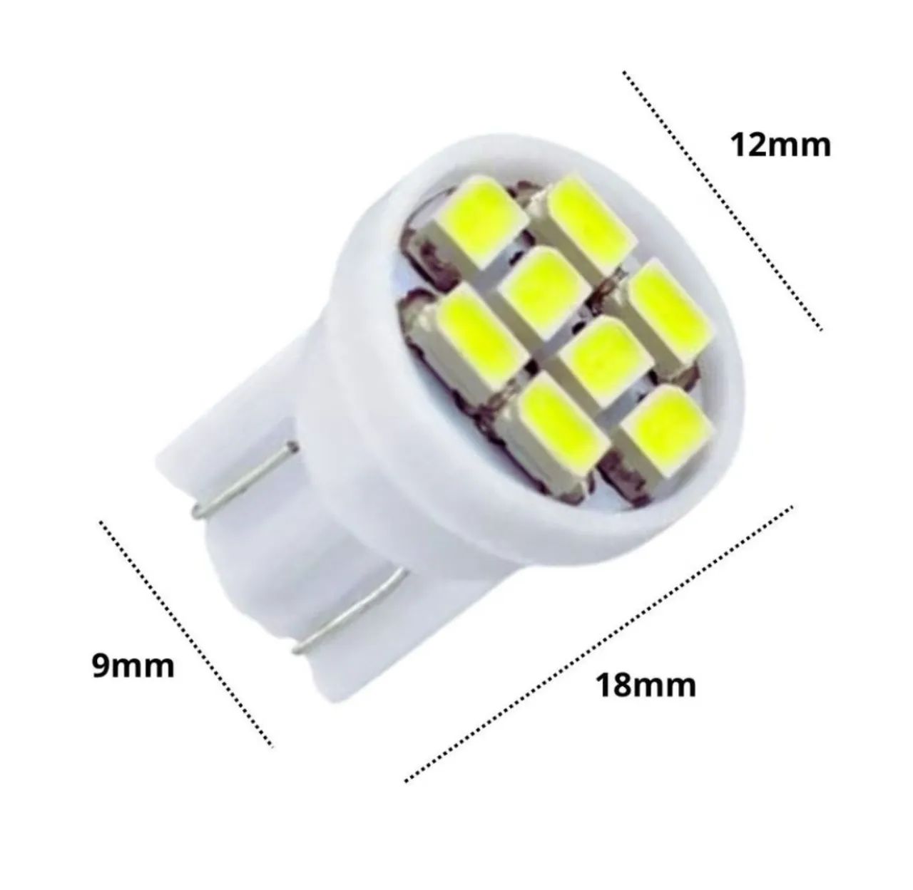 Lâmpada pingo led automotiva - Foto 3