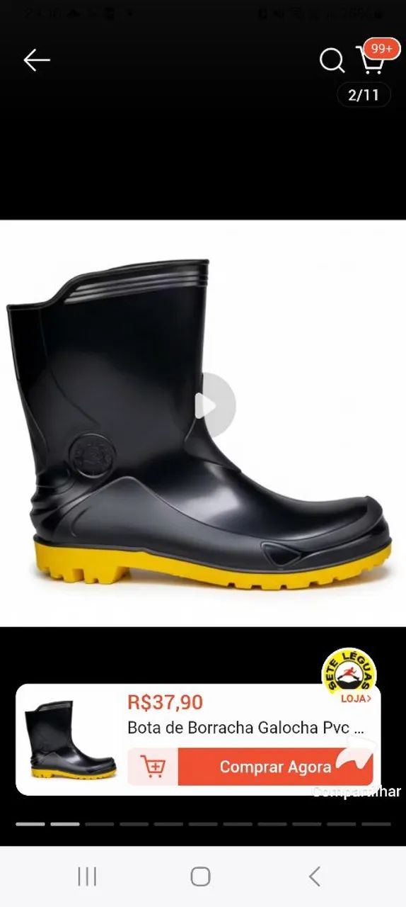 BOTA DE PROTEÇÃO  - Foto 4