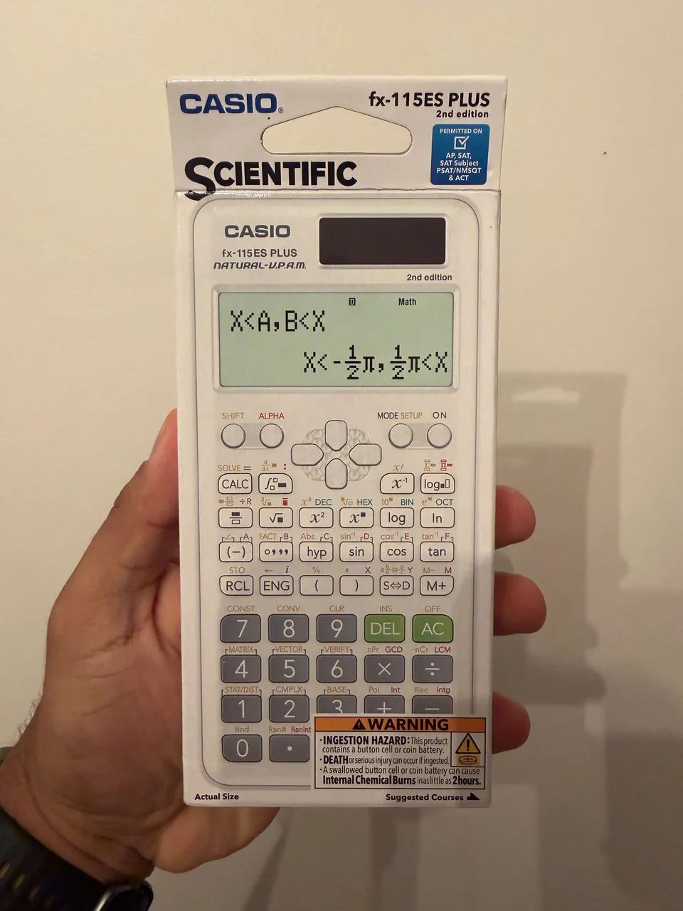 Calculadora Científica Casio FX-115ES Plus