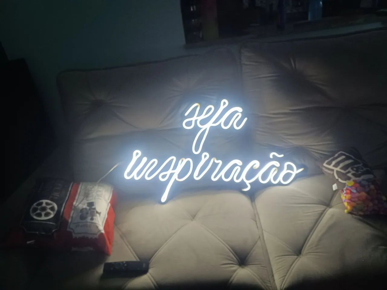 Letreiro led neon