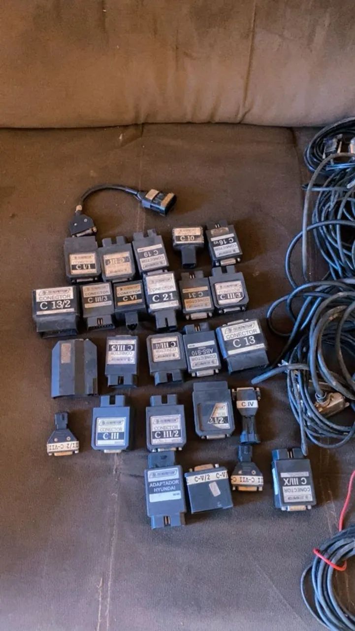 Vendo scaner Napro funcionando perfeitamente bem conservado com todos conector  - Foto 2