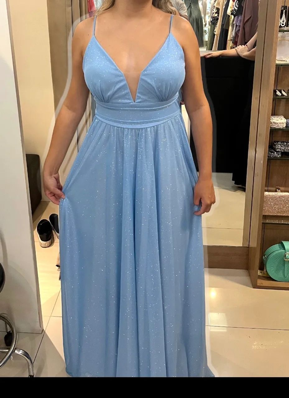 Vestido  Festa Azul