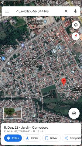 Terreno 12x25 no coxipó