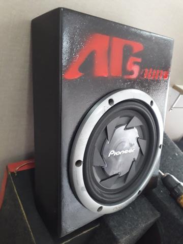 Sub Slim Pioneer 10" na caixa - Foto 2