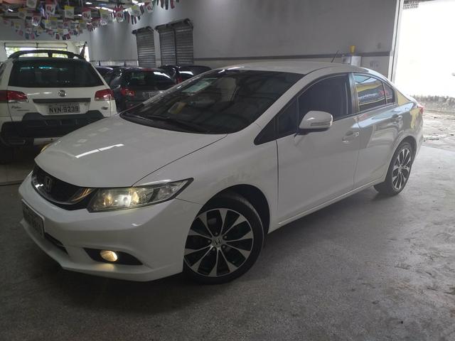 Civic lxr 2.0 automático 2015, com sistema econ de economia o mais vendido da categoria