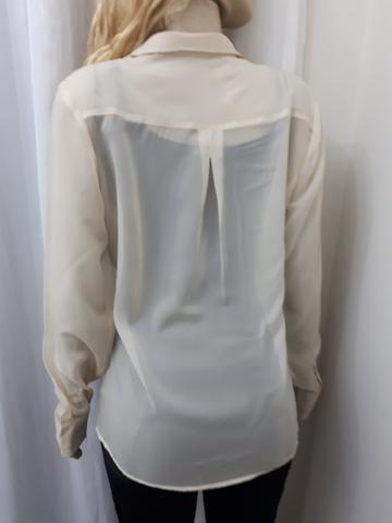 Camisa Creme Anna Kranner - Foto 3
