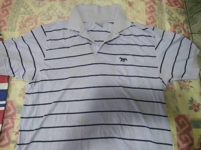 Camisa listrada casual Valmor