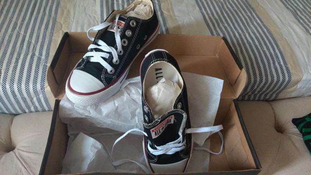 tenis all star caixa alta