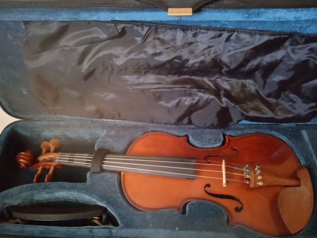 Vendo violino Eagle semi novo com descanso pra ombro e estante de partitura  