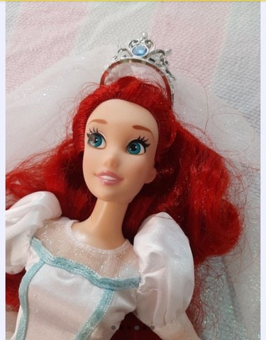 Boneca Disney Store Ariel Noiva