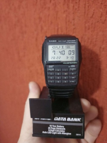 Relógio Casio telememo calculadora databank - Bijouterias, relógios e  acessórios - Cidade Salvador, Jacareí 1004840835 | OLX