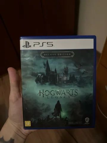 Jogo Hogwarts Legacy (deluxe Edition) - Ps5 - Mídia Física - Desconto no  Preço