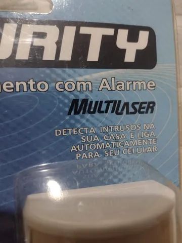 55390SENSOR DE MOVIMENTO COM ALARME COM DISCADOR AUTOMÁTICO SECURITY MULTILASER  (NOVO) - Foto 3
