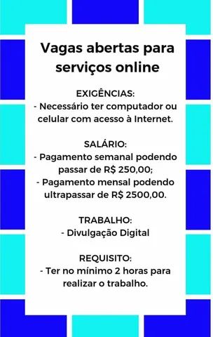 Trabalho home office freelancer renda extra - Computadores e acessórios -  Barra Funda, São Paulo 1252702771