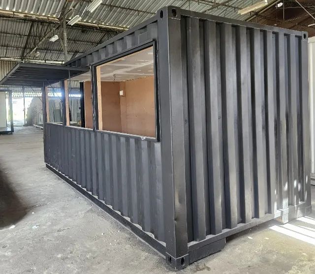 Container Marítimo Lanchonete/Quiosque 20Pés (6x2,40m) - Foto 5