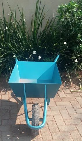 Carrinho de Mao (Pedreiro) Reforçado Chapa 18 - Foto 2