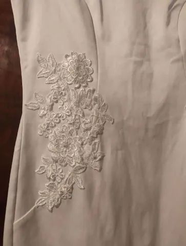 Vestido branco bordado  - Foto 5